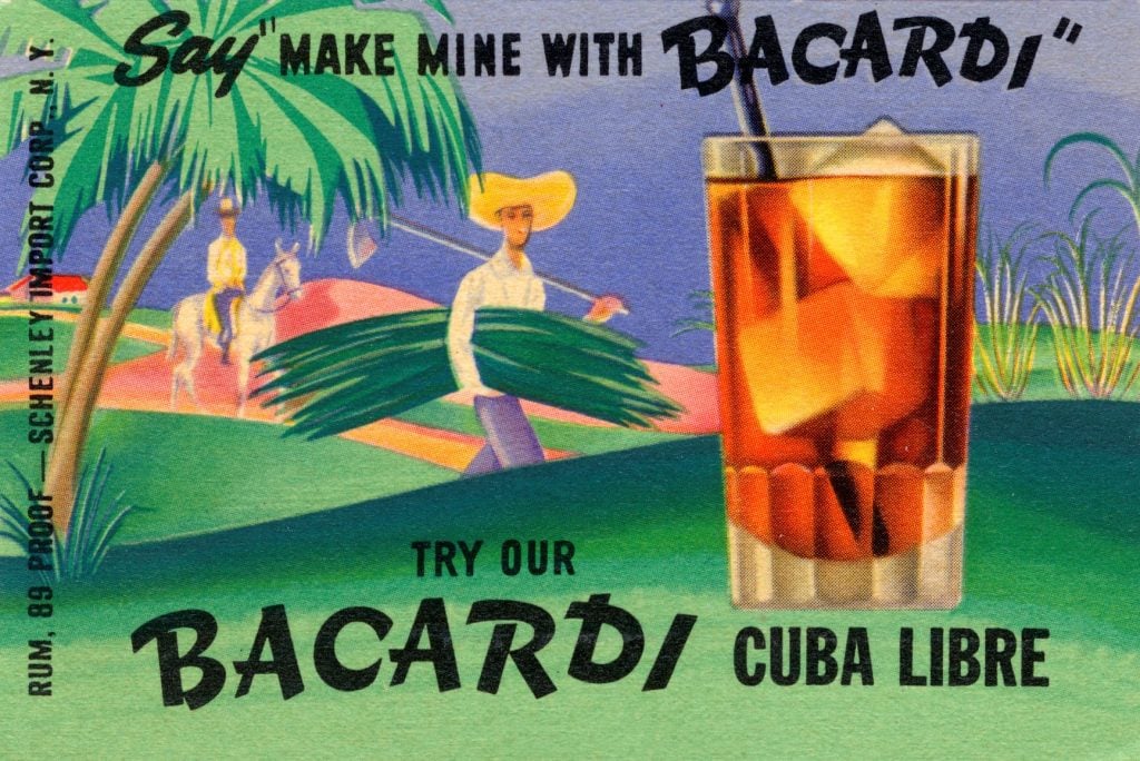 Cuba Libre Bacardi advert
