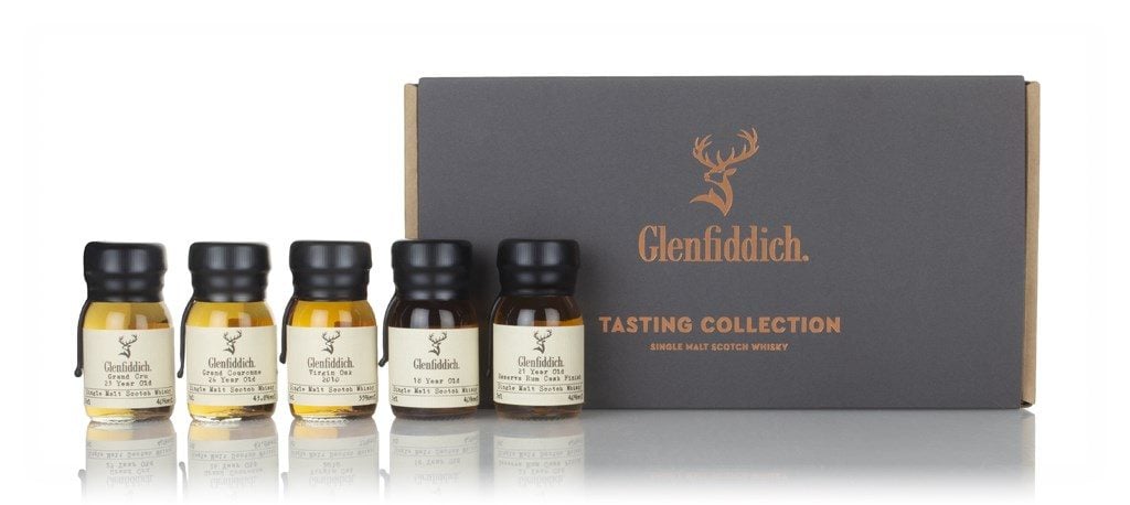 Glenfiddich Tasting Collection Set with drams