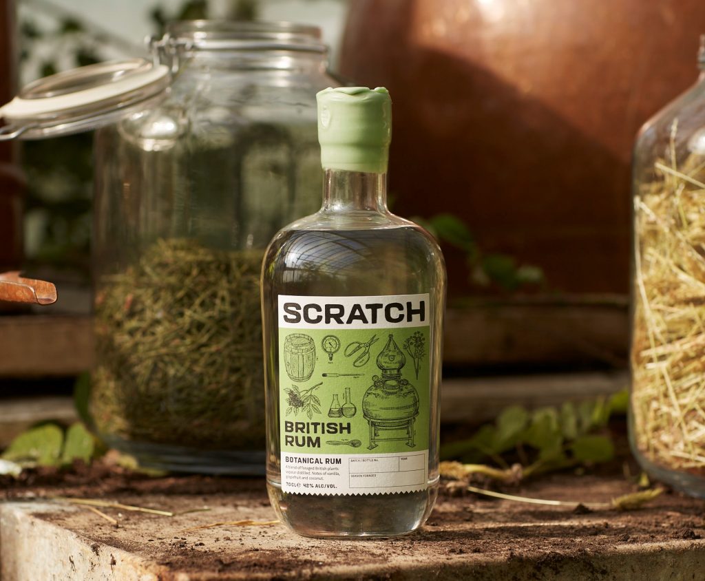 Scratch botanical rum