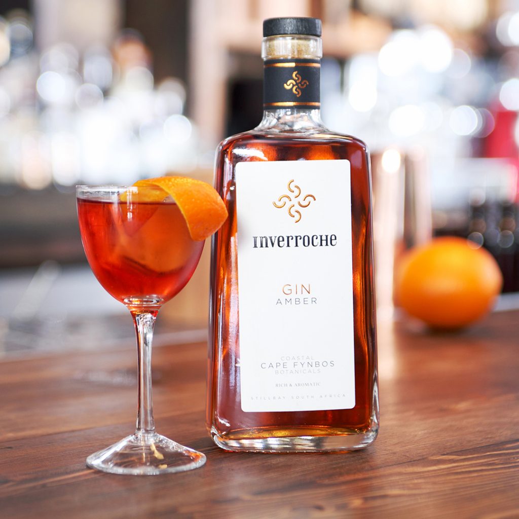 Inverroche Amber in a Negroni