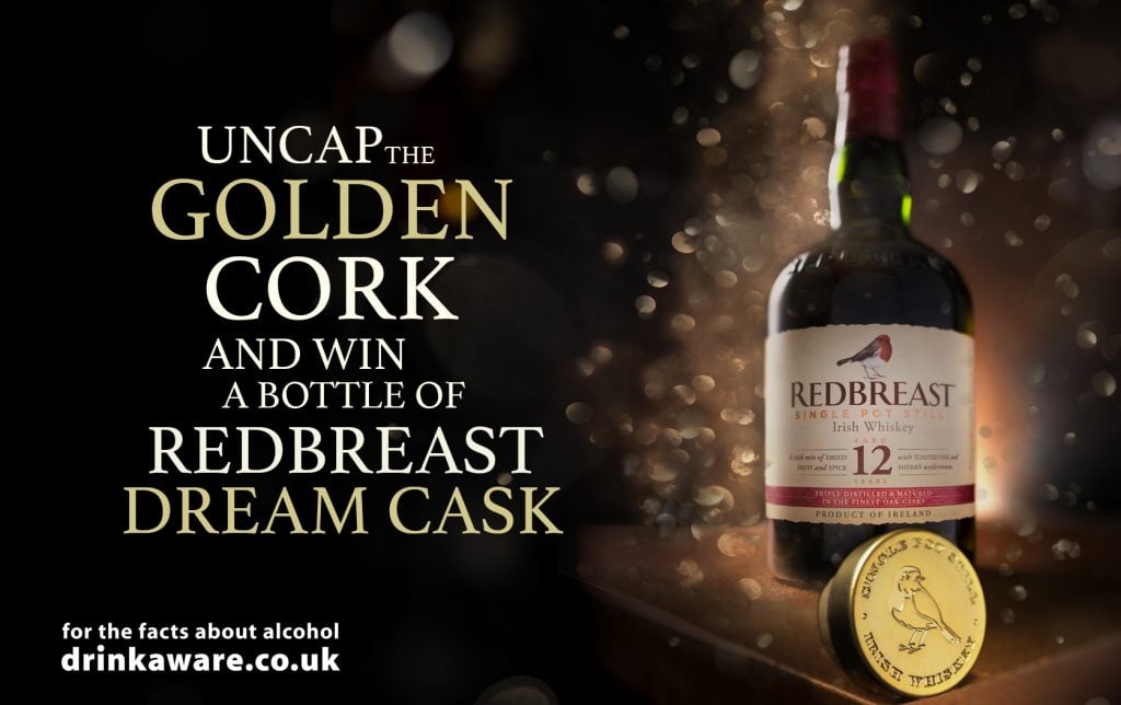 Win a bottle of Redbreast Dream Cask