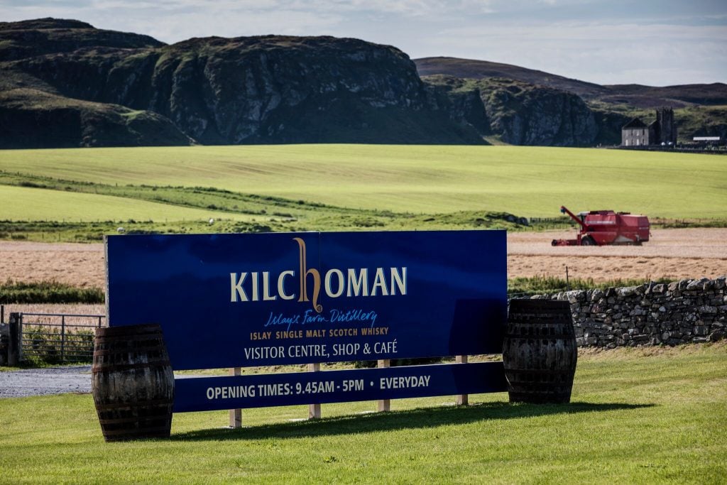 Kilchoman sign