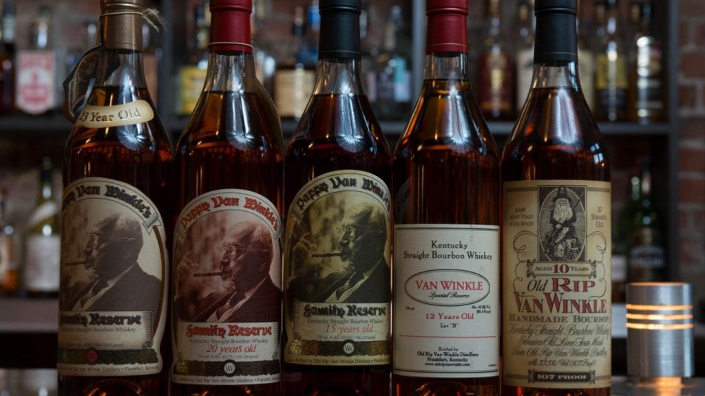 Pappy van Winkle bourbon