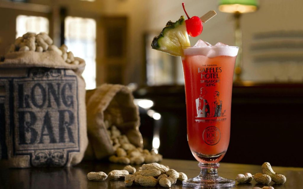 Singapore Sling credit: Raffles Hotel