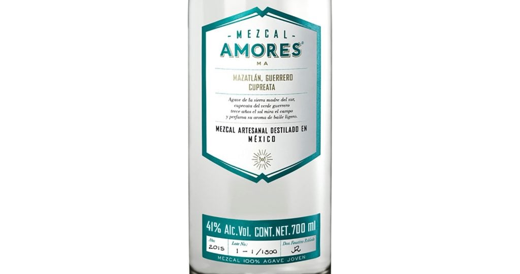 Mezcal Amores Cupreata Bottle 41º - 700 ml