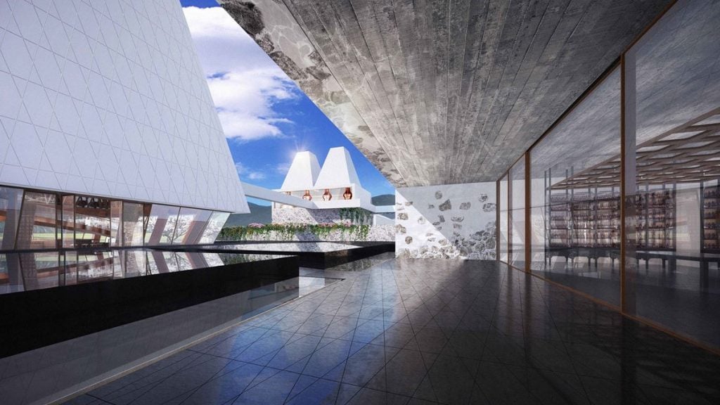 The Diageo Eryuan Malt Whisky Distillery, visitor centre