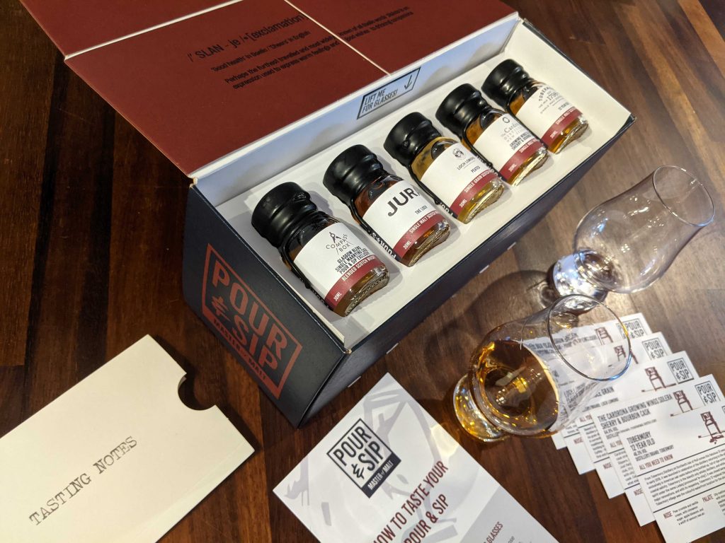 Explore new whiskies