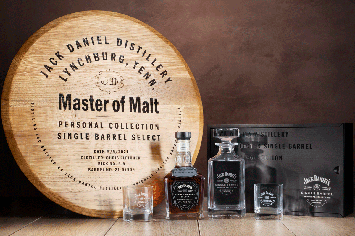 Jack Daniel's Family of Fine Spirits Gift Set – Grain & Vine