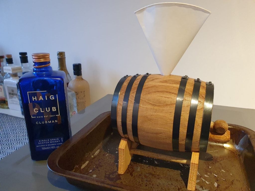 Mini cask ageing