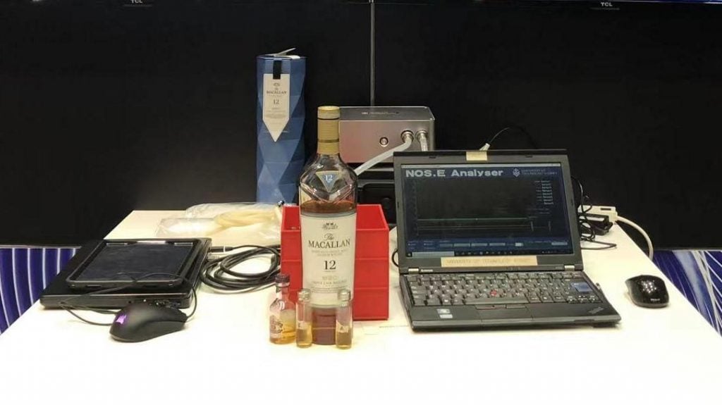 Whisky nose. Credit- Universty of Technology Sydney
