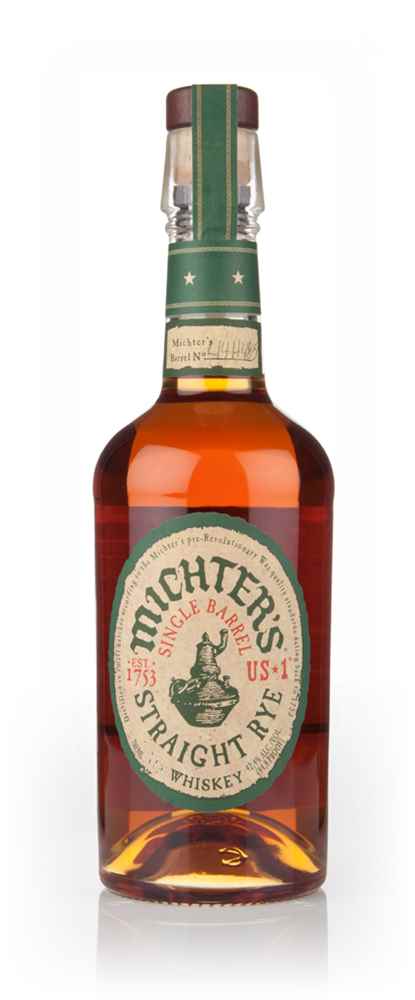Michters straight rye American whiskeys for 4 July
