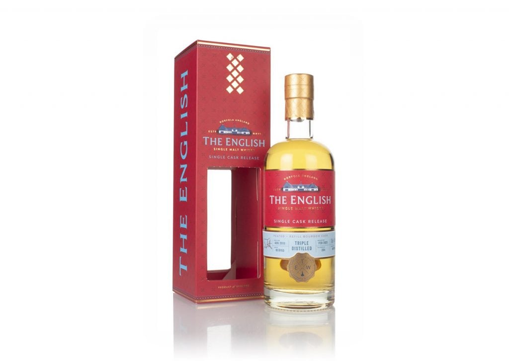 The English Single Cask Release - Triple Distilled Peated