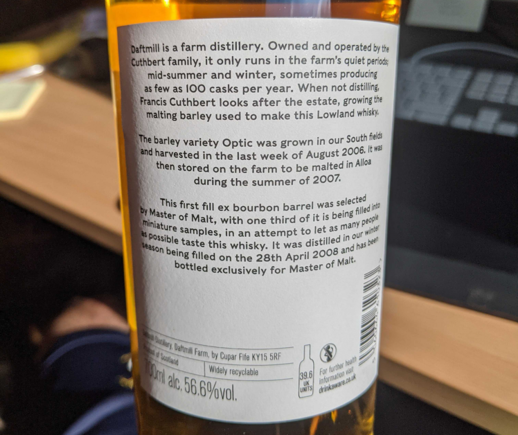Daftmill exclusive