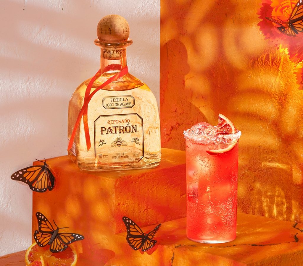 Patron Tequila cocktail