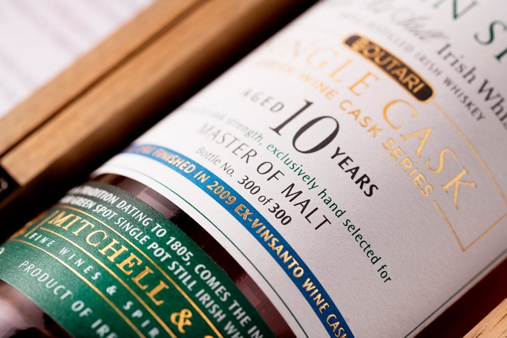 Green Spot Irish whiskey