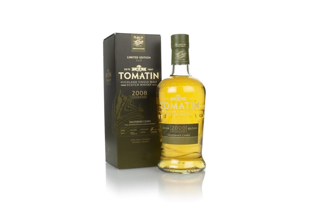 Tomatin 12 Year Old 2008 Sauternes Cask Finish - French Collection