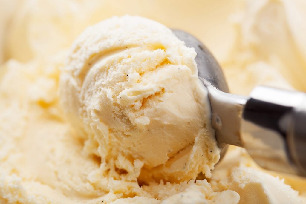 vanilla ice cream