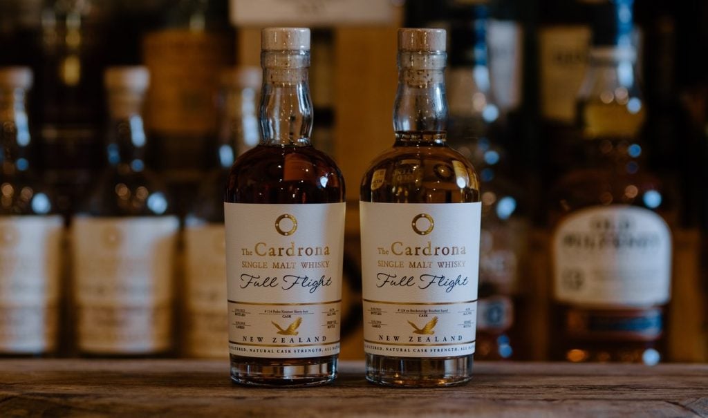 Cardrona Distillery Full Flights whisky