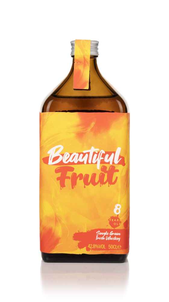 A bottle of Beautiful fruit Irish single grain
