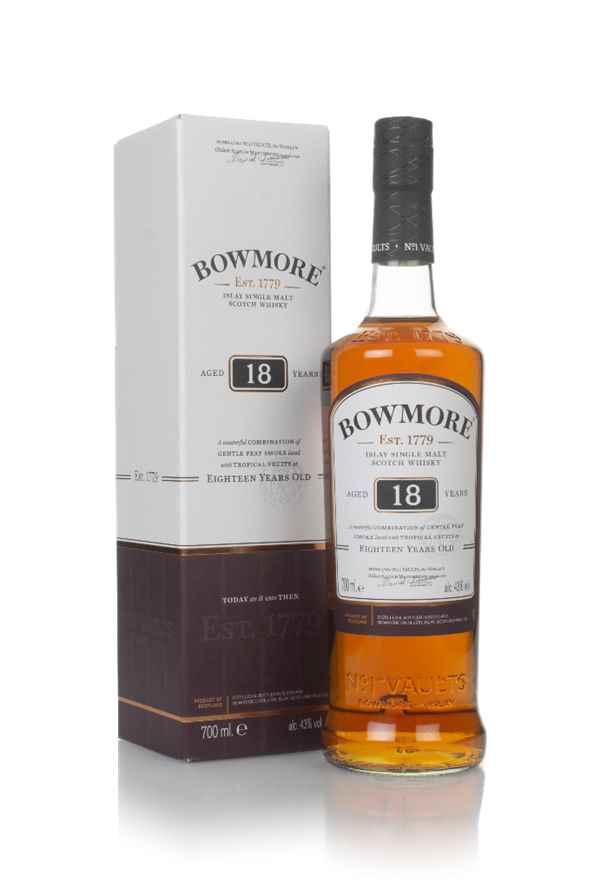 Fruity whiskies bowmore 18 year old 