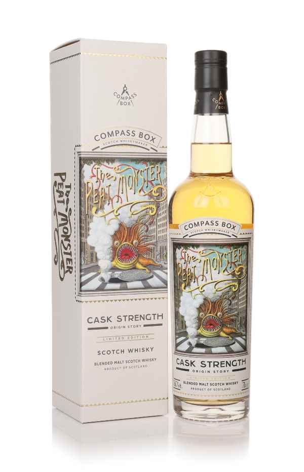 Luxury whiskies for Father's Day 2023 - Compass Box Peat Monster Cask Strength