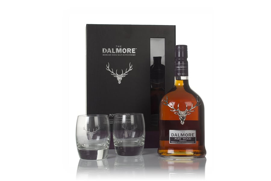 Dalmore Port Wood Reserve Gift Pack with 2x Glasses