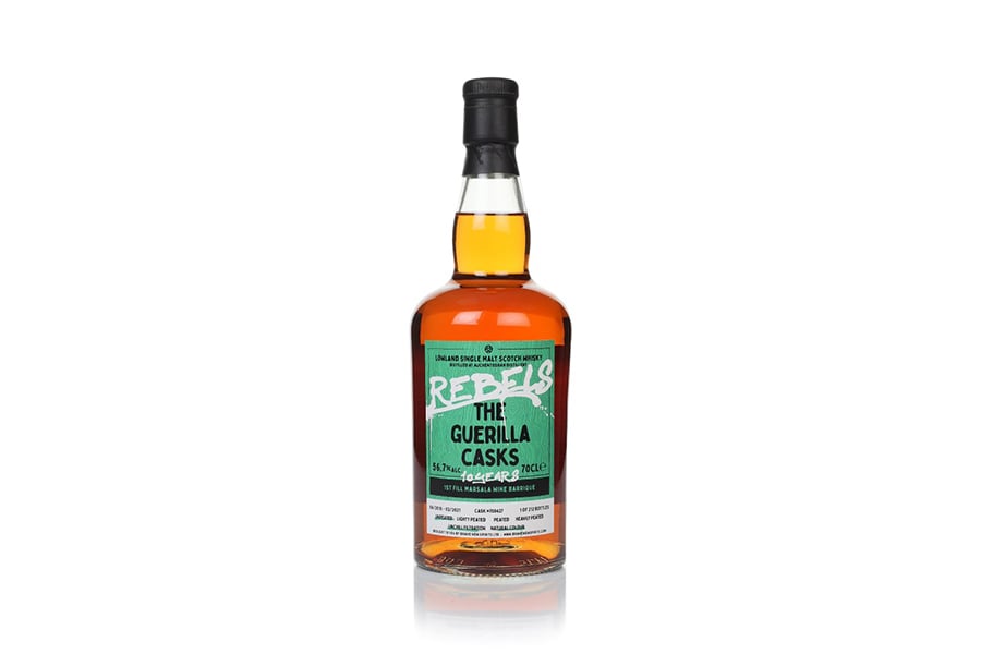 Auchentoshan 10 Year Old 2010 (cask 700427) Rebels - The Guerilla Casks (Brave New Spirits) Whisky