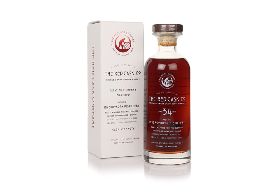 Invergordon 34 Year Old 1987 (cask 8107661) - Single Cask Series (The Red Cask Company) Whisky