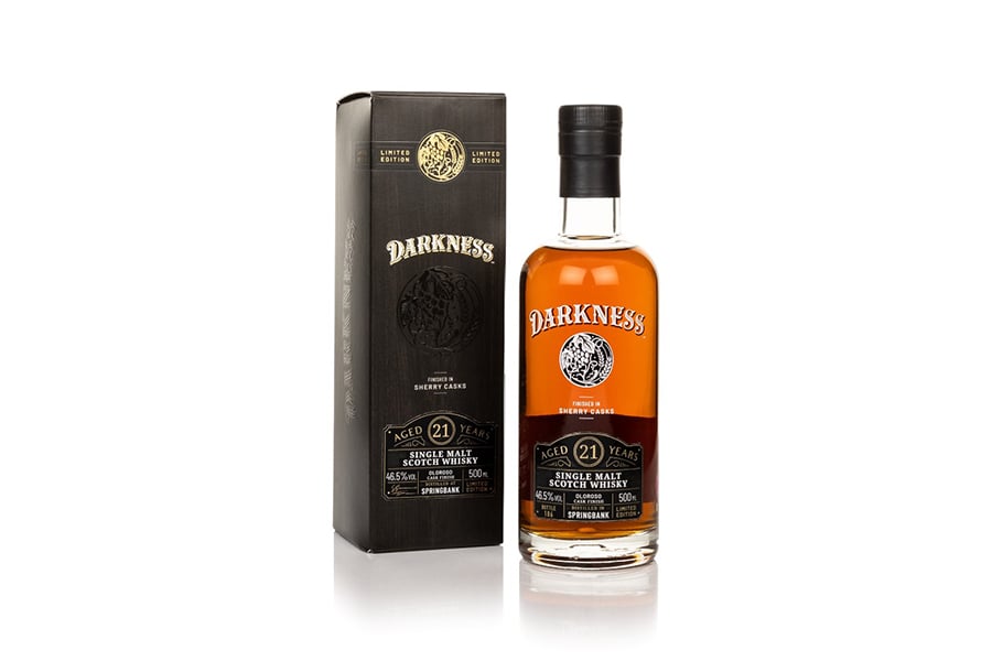 Springbank 21 Year Old Oloroso Cask Finish (Darkness) Whisky