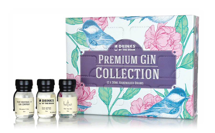 Drinks by the Dram 12 Dram Premium Gin Collection