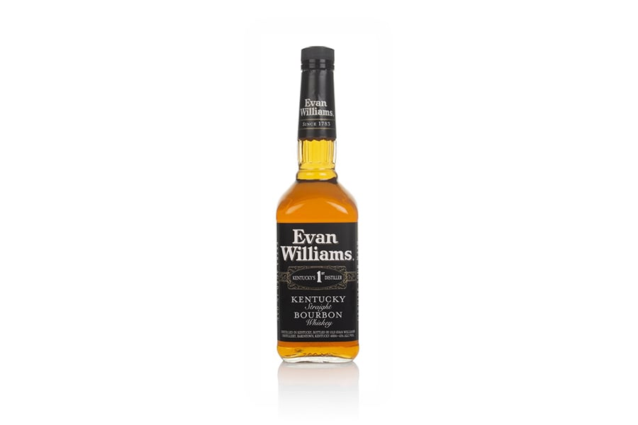 Evan Williams Extra Aged Whiskey Mellow Corn - tasting Heaven Hill whiskeys