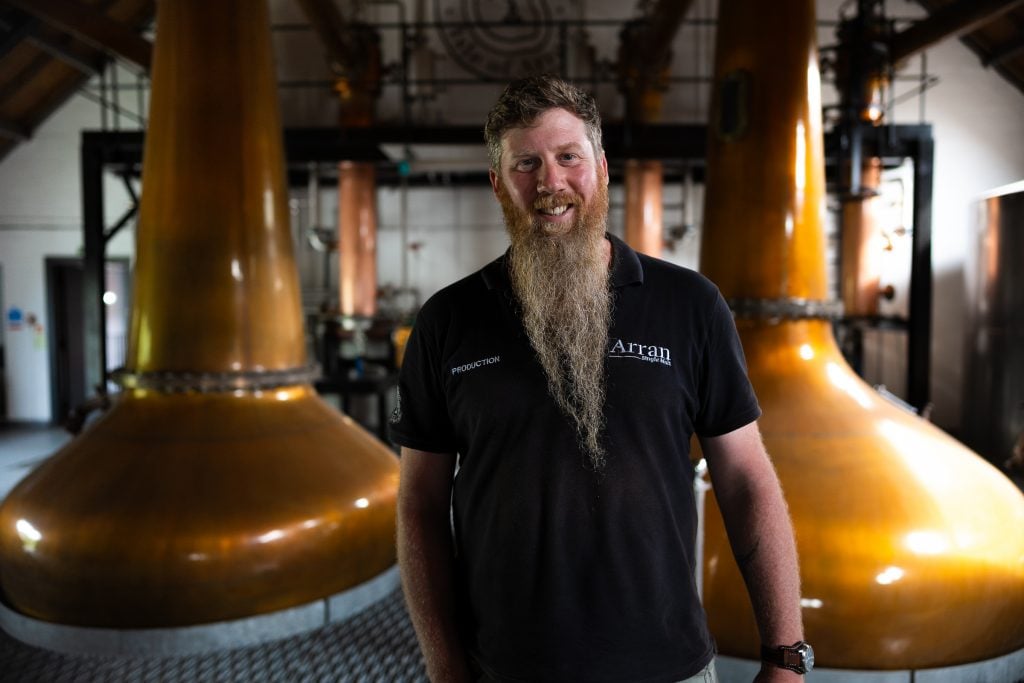 Stewart Buchanan Arran whisky