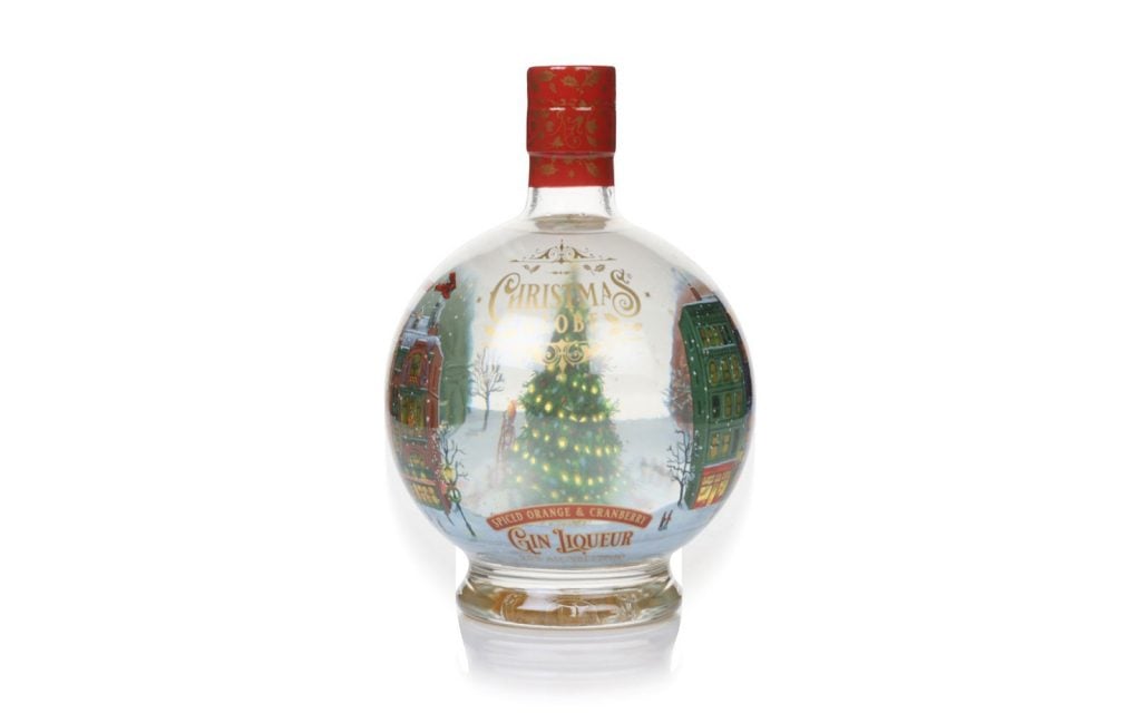 Christmas Snow Globe Spiced Orange & Cranberry Gin Liqueur