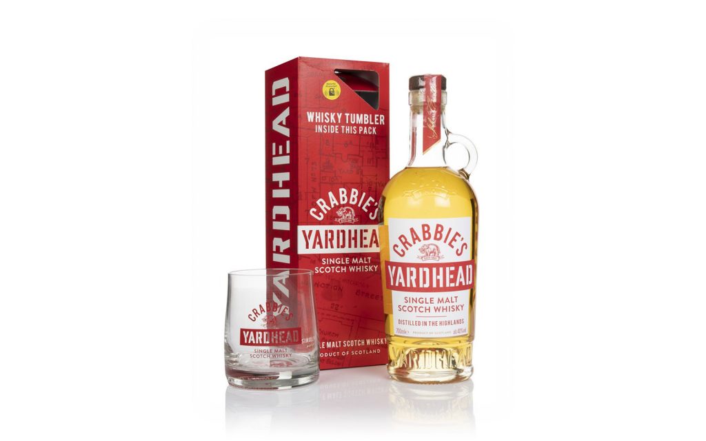 Crabbie's Yardhead Gift Pack with 1x Tumbler Whisky 