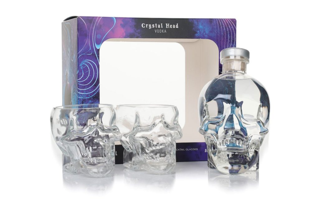 Crystal Head Vodka Gift Set with 2x Skull Glasses 70cl