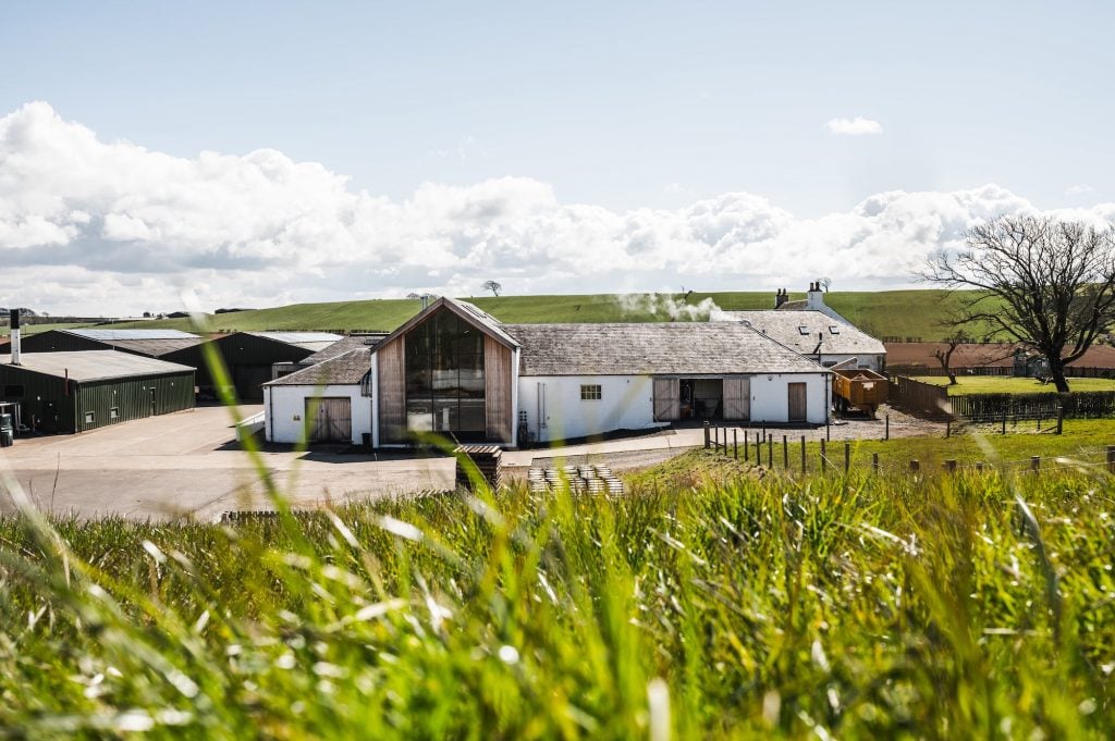 Lochlea Distillery view