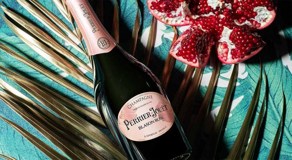 Perrier Jouet rose Valentine's Day