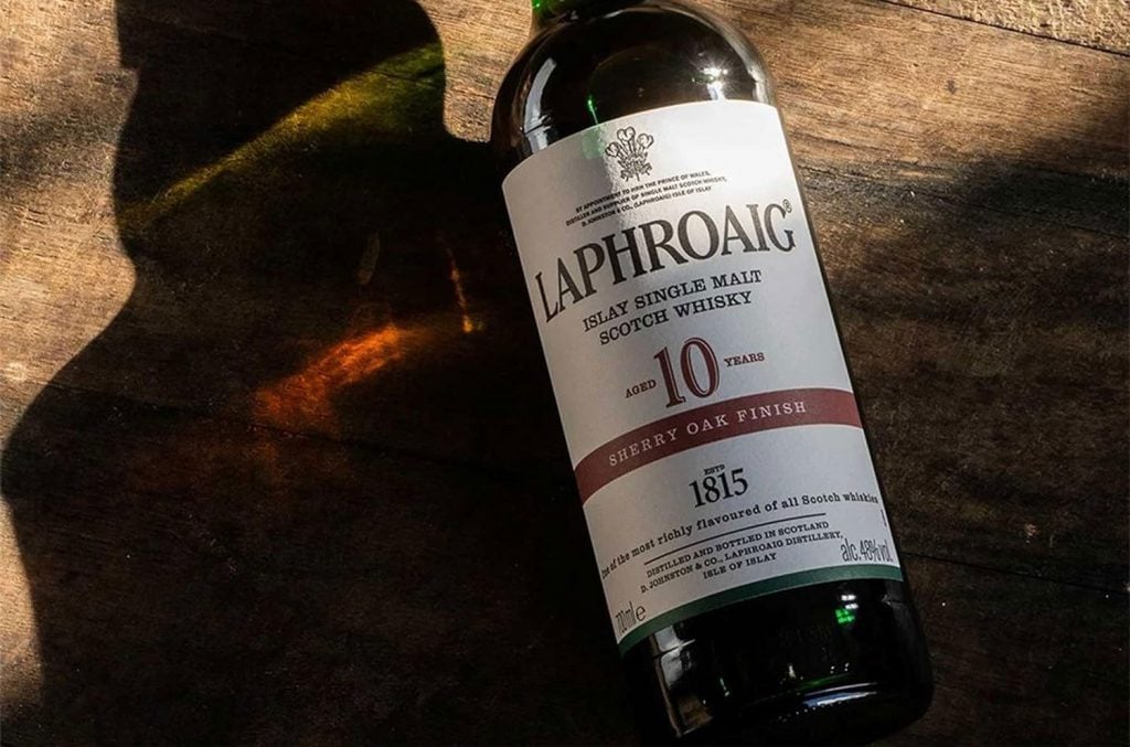 Laphroaig 10 Year Old Sherry Oak Finish Whisky