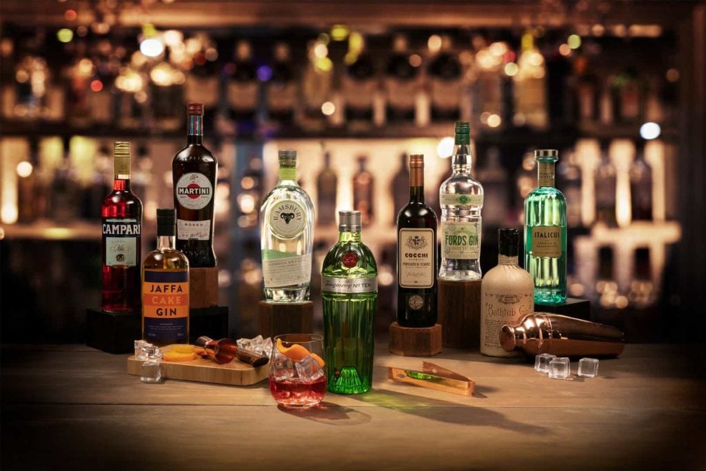 Negroni bundle selection of bottles