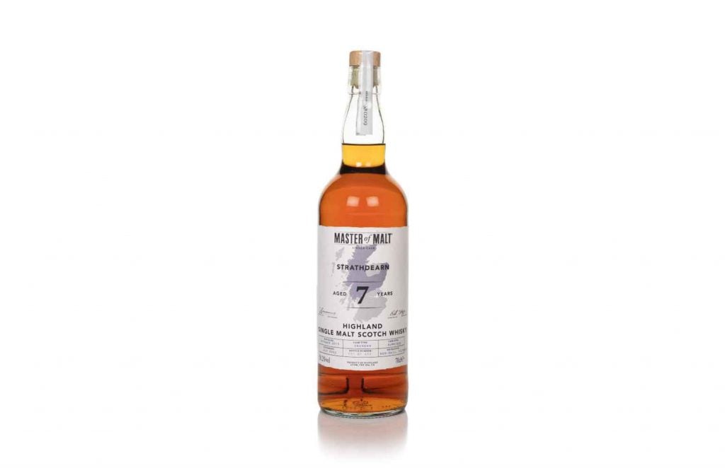 Strathdearn 7 Year Old 2015 Single Cask (Master of Malt) Whisky