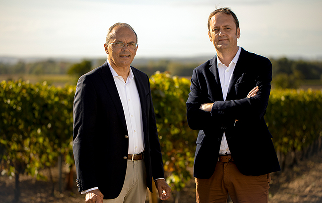 Thibaut Hontanx and Patrice Pinet from Courvoisier