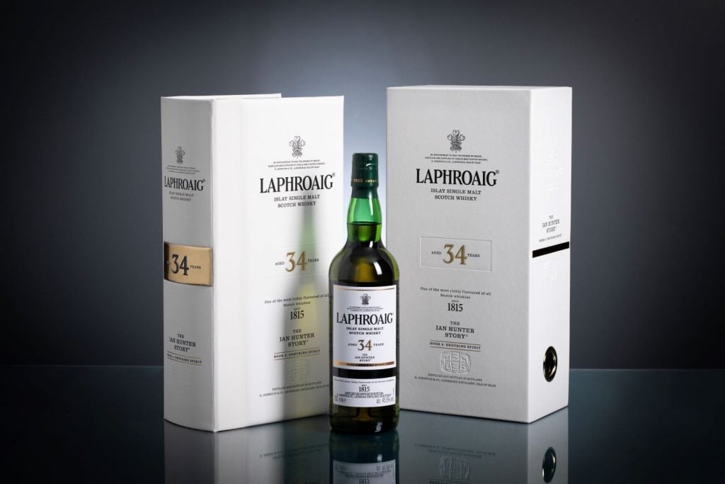 Win a bottle of Laphroaig 34 Year Old