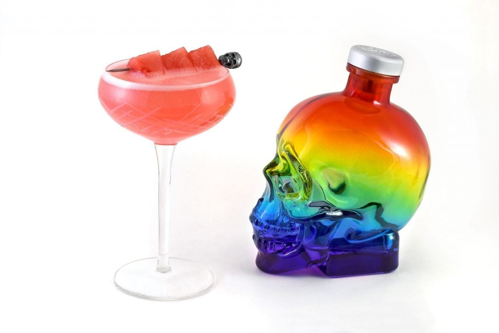 Feelin Fruity Pride Cocktails with Crystal