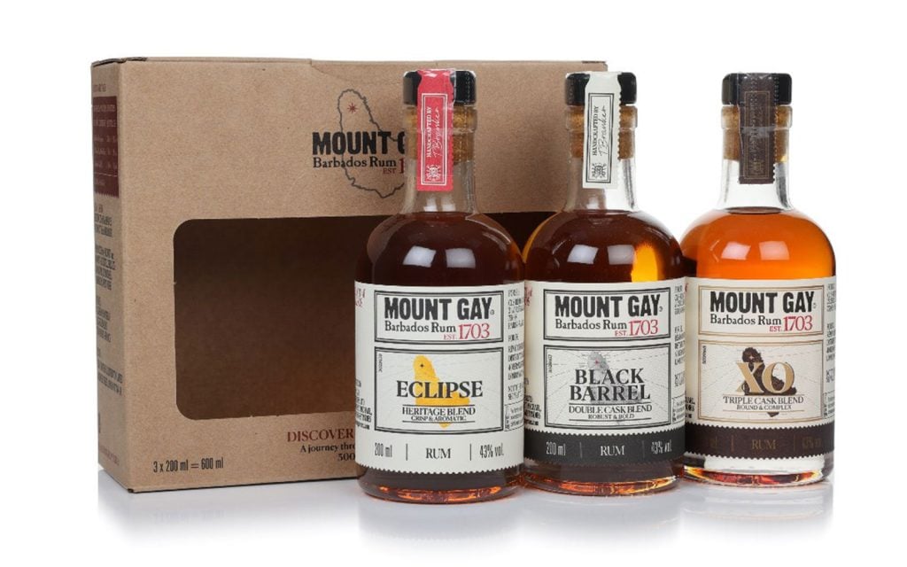 Mount Gay Discovery Gift Set 3 x 20cl Rum