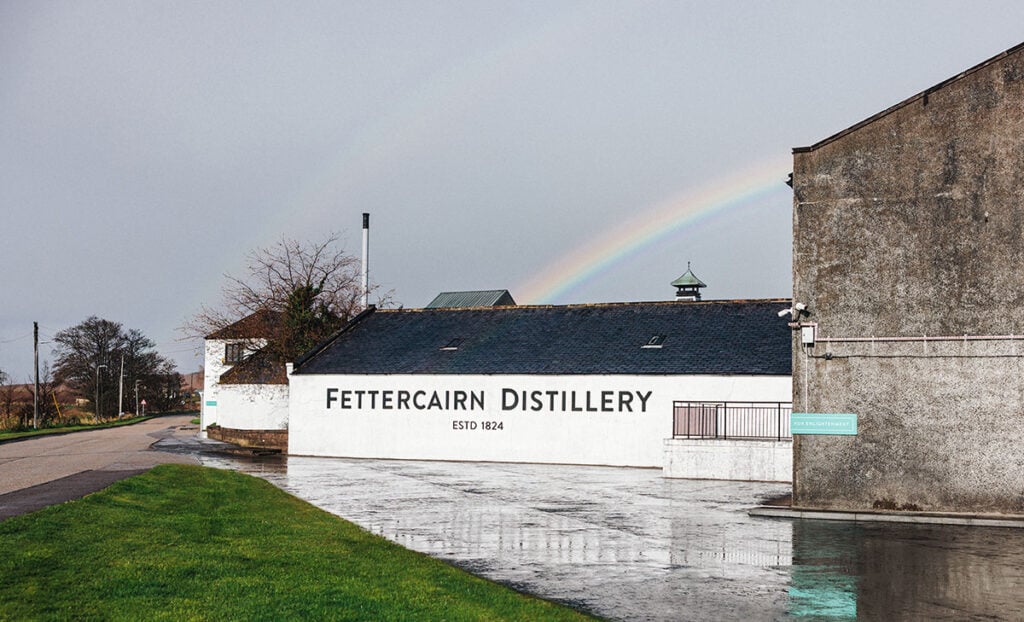 Fettercairn Distillery, now 200 years old