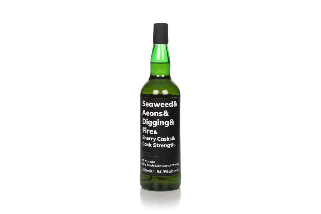 The beautiful Seaweed & Aeons & Digging & Fire & Sherry Casks & Cask Strength 10-Year-Old