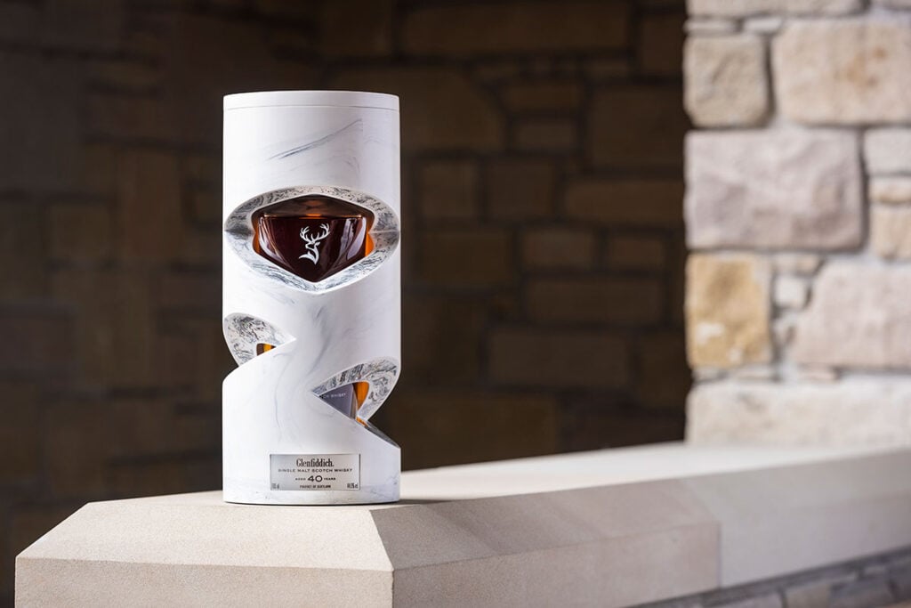 You could win a bottle of Glenfiddich 40 Year Old Cumulative Time - Time Reimagined and more
