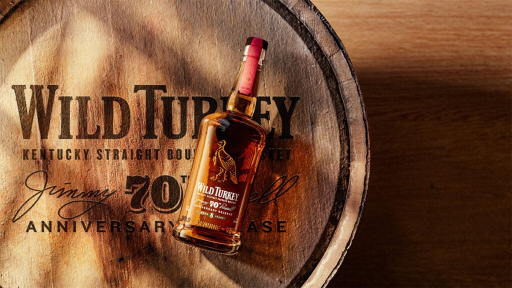 Jimmy Russell’s 70th Anniversary 8 Year Old Bourbon celebrates Jimmy Russell's contribution to Wild Turkey