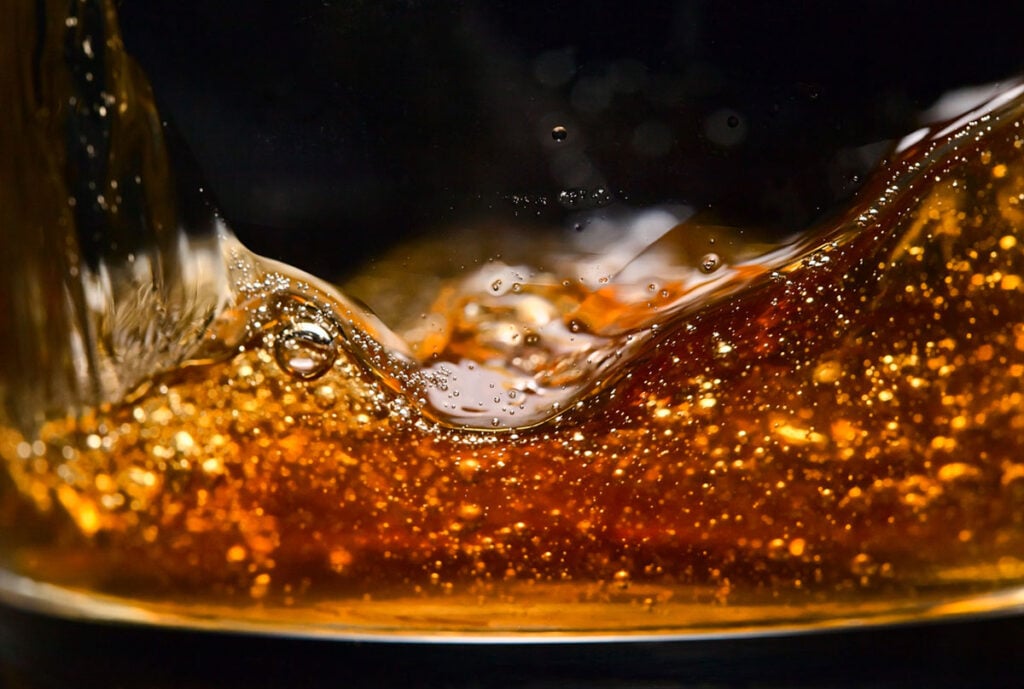 How many calories are in whisky?