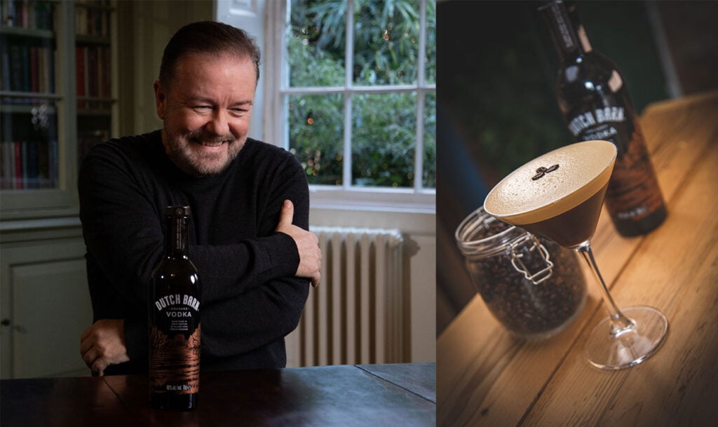 Win Ricky Gervais Tickets with Dutch Barn Orchard Vodka